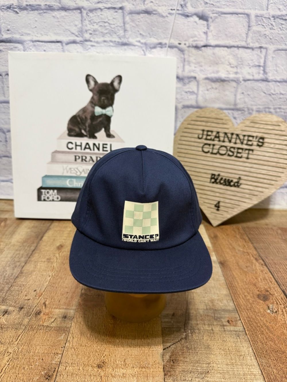 Stance Butterblend Shock Cord Adjustable Cap Navy Blue Comfort